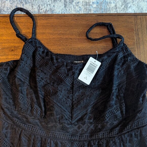 Midi lace skater dress - Picture 2 of 2